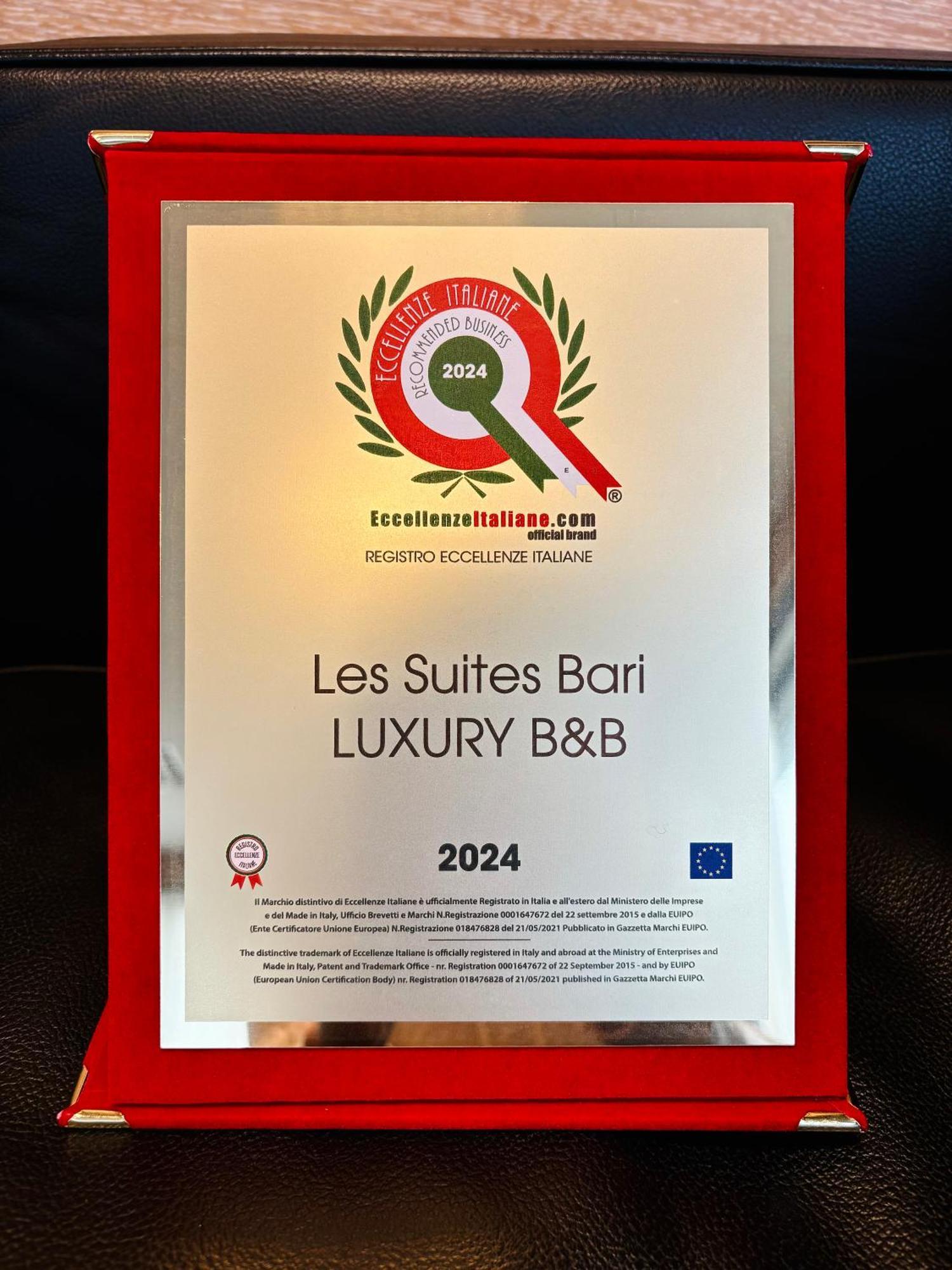 Les Suites Bari Italian Excellence Bed And Breakfast Εξωτερικό φωτογραφία