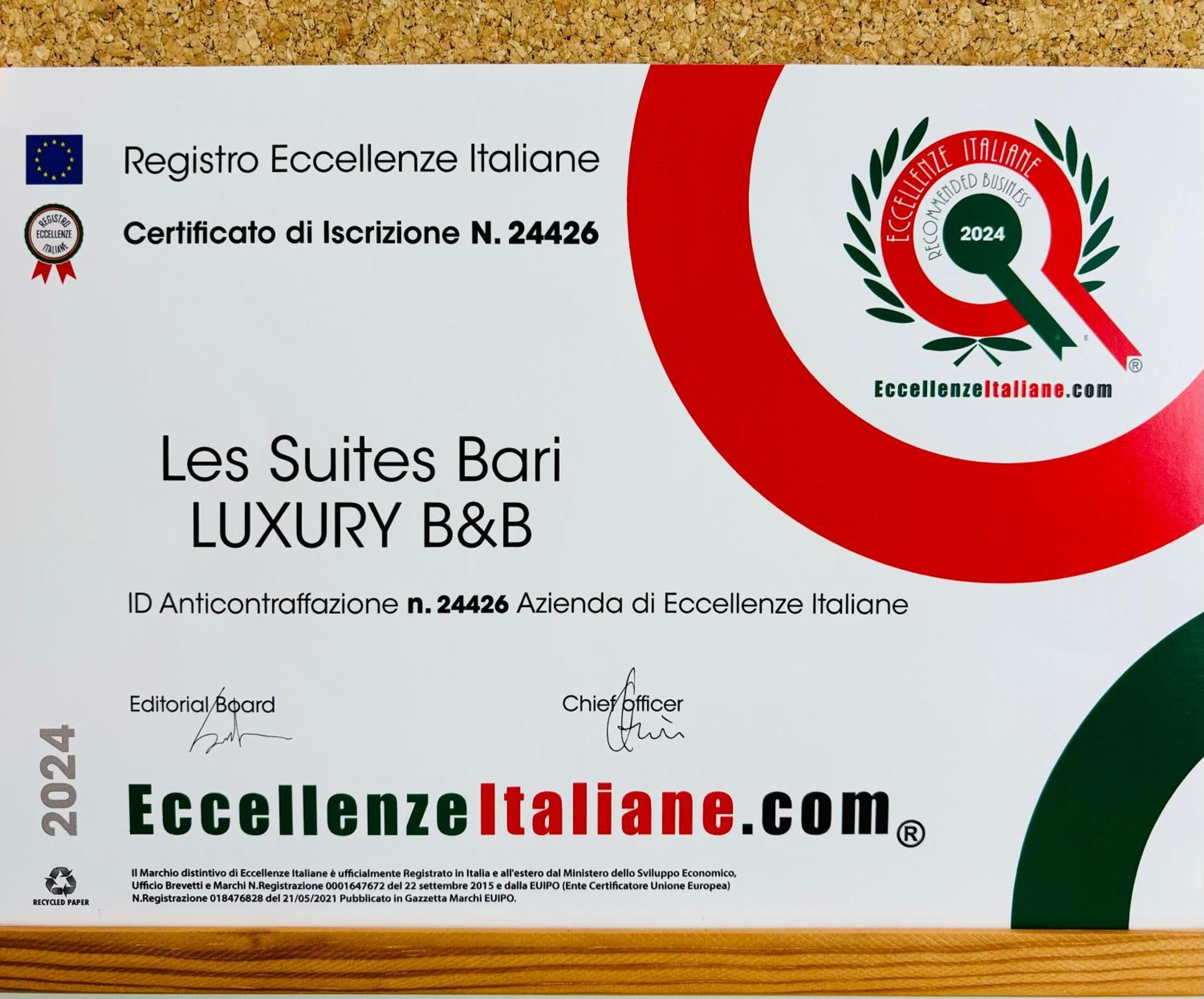 Les Suites Bari Italian Excellence Bed And Breakfast Εξωτερικό φωτογραφία